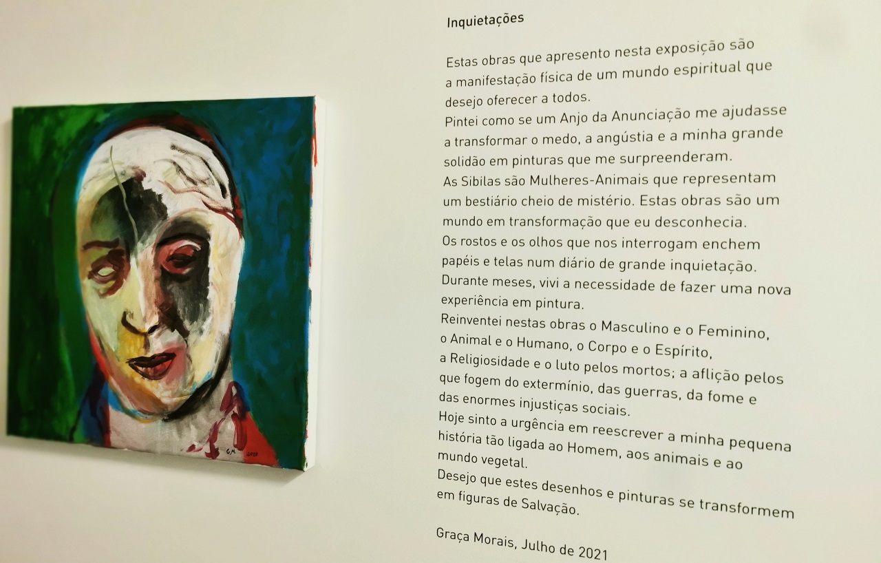 Visão  A condição desumana na exposição Inquietações de Graça Morais, em  Bragança