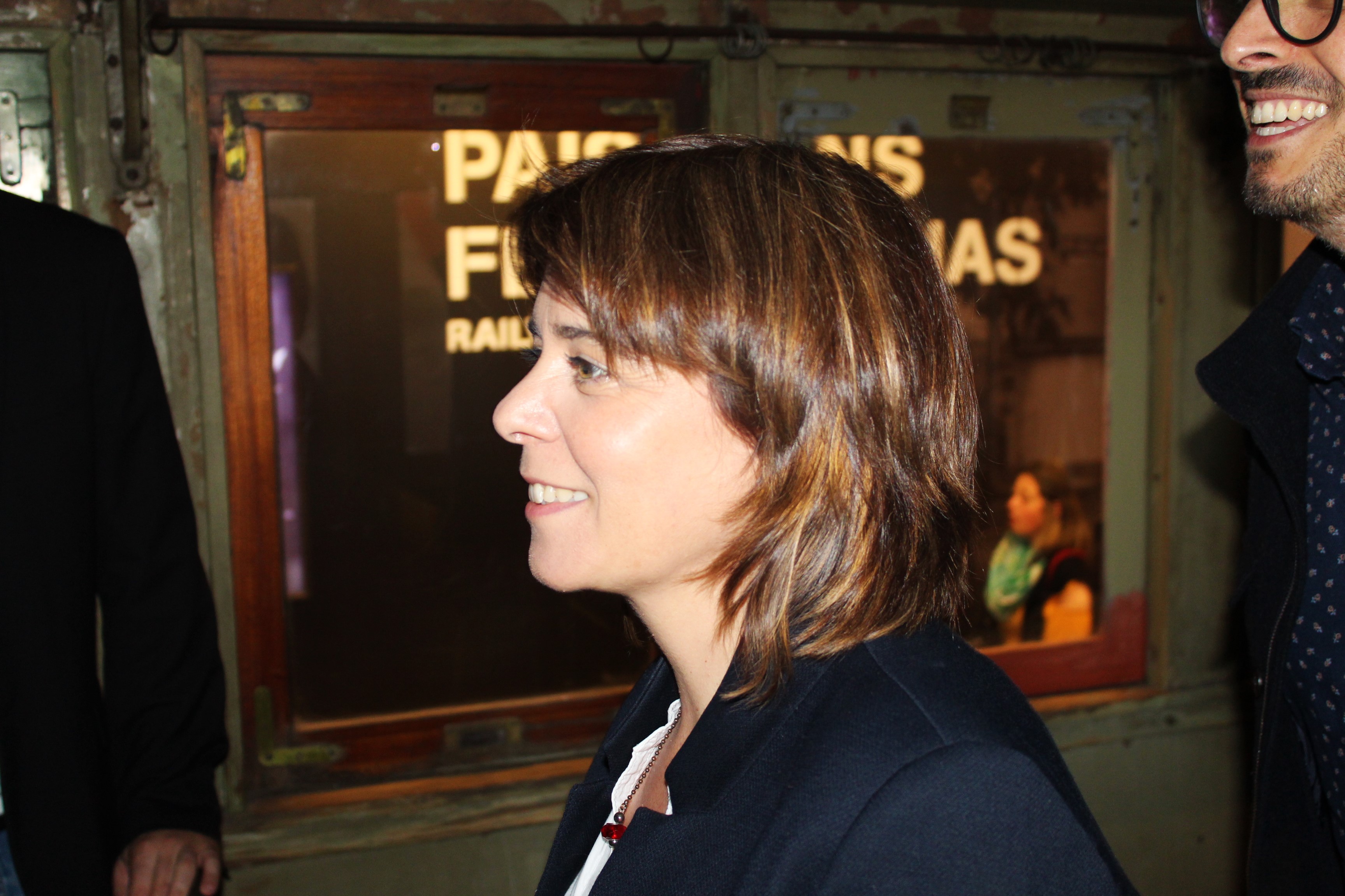 Catarina Martins e Marisa Matias visitam Museu Ferroviário de Bragança.